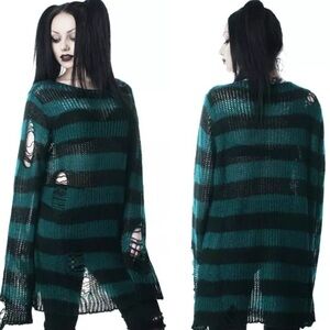 Sea punk knit sweater